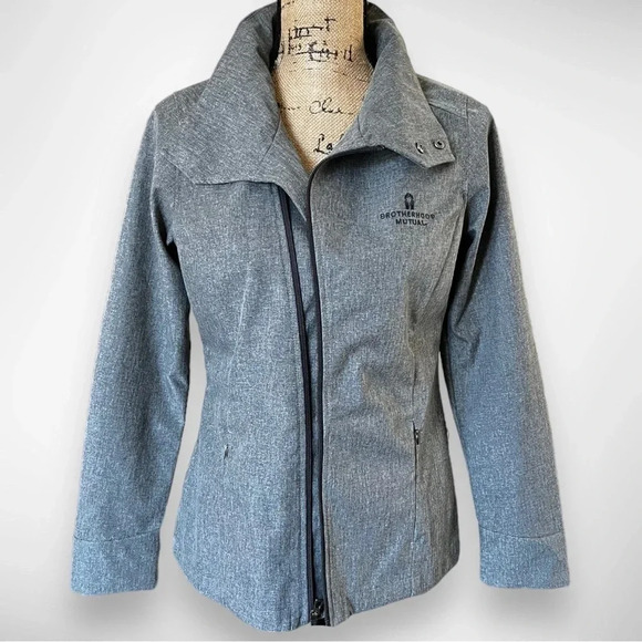 NORTH END Women's Gray Soft Shell Jacket With Convertible Collar Small | EUC - Picture 15 of 15